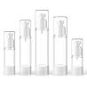 Buy cheap 15ml 30ml 50ml Airless Pump Bottles Plastic Vacuum Transparent Pump Bottle from wholesalers