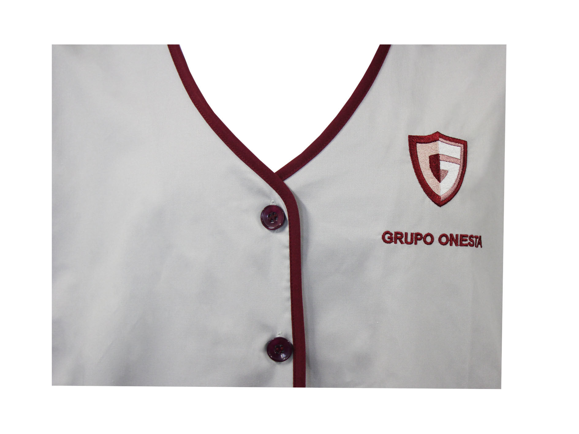 160 GSM 65% Polyester 35% Cotton Women Medical Uniform Scrubs Anti Stain Anti-oil Waterproof