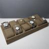 Buy cheap Coffee Color 12 Slot Microfiber Luxury Watch Display Jewelry Watch Organizer from wholesalers