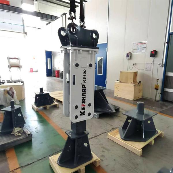 Buy cheap Caterpillar Komatsu Hitachi Excavator Mounted Rock Breaker Cap Mounted With 500-900 Bpm from wholesalers