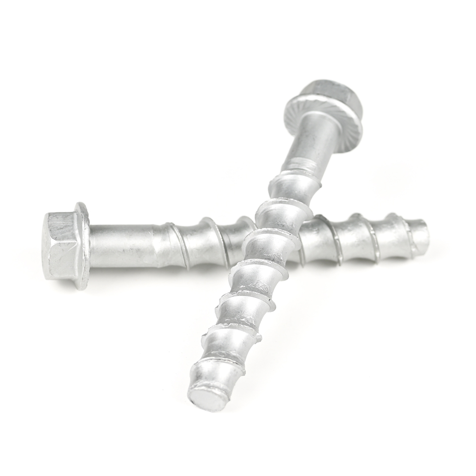 T/T Payment Term M12 100mm Hex Flange Self Drilling Anchor Bolt for Construction