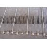 Buy cheap SS wire mesh belts slat band conveyor belts chain drive wire belts from wholesalers