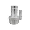 Buy cheap SS316 SS304 Stainless Steel Pipe Fitting Connector Casting NPT BSPT Hex Hose Nipple from wholesalers
