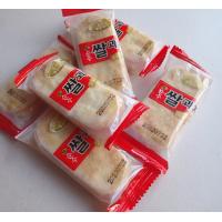 Buy cheap Sweet Salty Senbei Rice Crackers Elliptic Japanese Sesame Crackers product