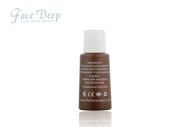 Permanent Makeup Ink Eyebrow Tattoo Ink 12ML Cappuccino , Semi Permanent Eyeliner