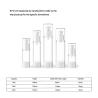 Buy cheap 15ml 30ml 50ml Airless Pump Bottles Plastic Vacuum Transparent Pump Bottle from wholesalers