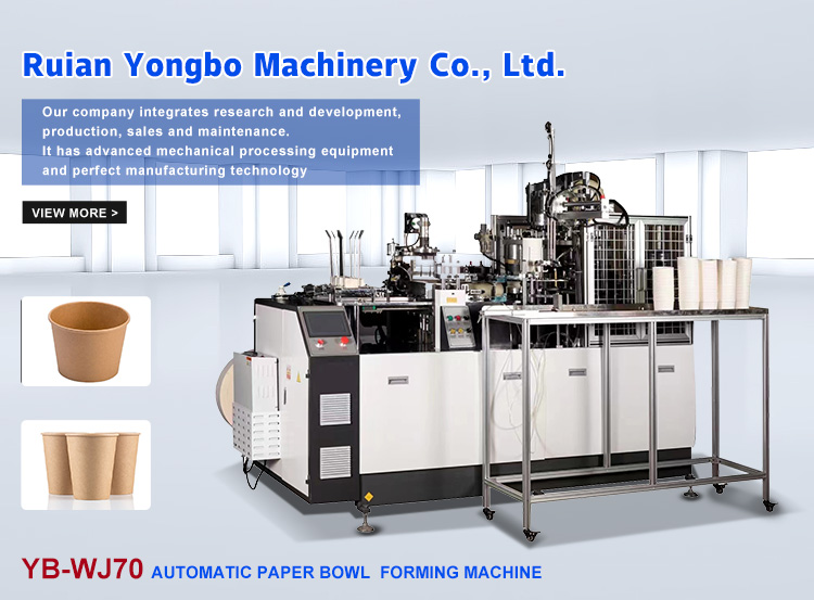 60-70 Pcs/Min Paper Bowl Making Machine Automatic Forming for Gas source 0.5-0.8MPa Processing Type