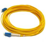 Fiber Patch Cord Jump Cable LC UPC To LC UPC SM 9/125 DX 2mm 10m