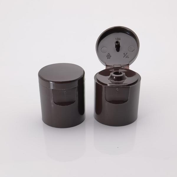 Buy cheap Non Spill Plastic Shampoo Flip Top Cap 24/415 29.4mm Height from wholesalers