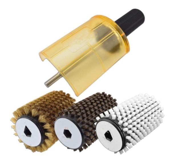 Buy cheap 100mm Snowboard Ski Roto Brush Kit 1.5kg Quick Change All 3 Pieces 200mm from wholesalers