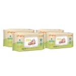 Rayon Spunlace Baby Wet Wipes 99% Water Dermatologically Tested No Synthetic