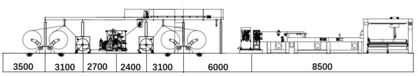 Single Facer Corrugator Machine for 2 Ply Corrugated Paperboard Making Packaging Line