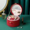 Buy cheap CHINESE STYLE HAND DECORATION BOX HIGH-GRADE JEWELRY BOX LARGE CAPACITY WATERPROOF PORTABLE JEWELRY BOX HOUSEHOLD MULTI- from wholesalers