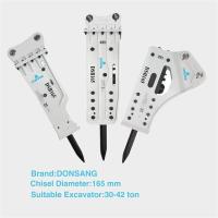 Buy cheap Chisel 165mm Hydraulic Hammer Breaker For 30 Ton 35 Ton 40 Ton Excavator product