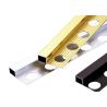 Buy cheap Bright Polished Aluminum Square Edge Metal Tile Trim Profiles Easy To Clean from wholesalers