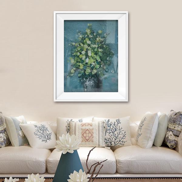 Hand Painted Flowers Canvas Painting Mural Oil Painting for Home Living Room