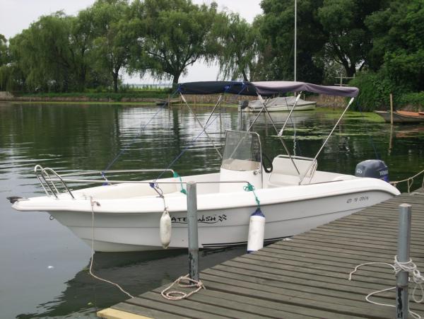 Buy cheap Fiberglass fishing boat/Tracffic boat/16 feet FRP open boat/FRP boat from wholesalers