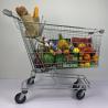 Buy cheap Grey 240L Supermarket Grocery Cart Australian Supermarket Metal Shopping Trolley from wholesalers