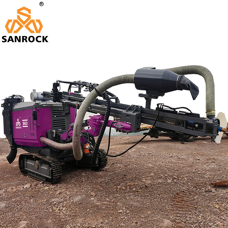 Mining Drilling Rig Hydraulic Automatic Drill Pipe Changing Blast Hole Drilling Machine
