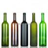 Buy cheap Aluminum Plastic PP Collar 750ml Antique Green Bordeaux Claret Shape Punted from wholesalers