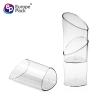 Buy cheap LFGB Grade Eco-Friendly Disposable Round Clear Hard Plastic Yogurt Mousse Party Cups from wholesalers