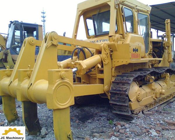Buy cheap D155A-1 Old Komatsu Dozer Bulldozer / Komatsu High Track Dozer With Three Shank Ripper from wholesalers