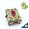 Buy cheap Pierced Earring Jewelry Box Silver Plated Jewelry Box Vintage Jewelry Box from wholesalers