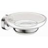 Buy cheap 52968 soap holder bathroom accessory zinc chrome finish tumbler holder towel bar paper holder soap dish from wholesalers
