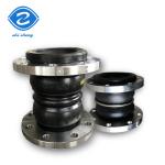 High Pressure Resistant Double Ball Rubber Expansion Joint SS304 Flange Design