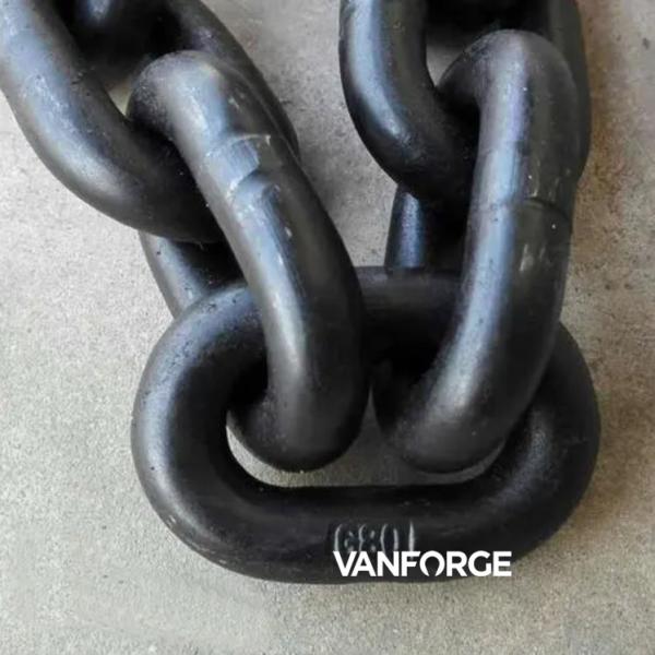 Buy cheap Durable CM490 CM690 Offshore Mooring Chain High Tensile Strength Hot Dip Galvanized from wholesalers