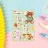 Buy cheap Hand Account Puffy Animal Stickers 2.5mm Diary Decoration Stickers from wholesalers