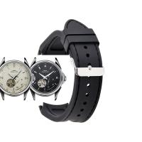 Buy cheap Thick Silicone Rubber Watch Bands , Mens Style Curved Watch Straps product