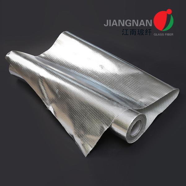 Buy cheap Aluminum Coated Fireproof Fiberglass Packing Material With Strong Light Reflection from wholesalers