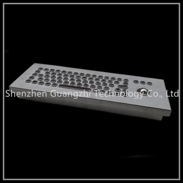 Buy cheap Stainless Steel 68 Key Keyboard , Ip67 Waterproof Computer Keyboard from wholesalers