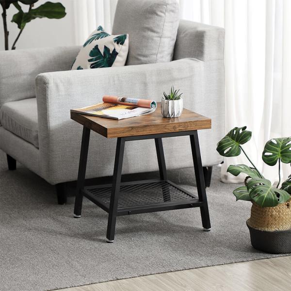 Buy cheap End Table with Shelf, Industrial Small Side Table for Sale, Living Room Side Table, ULET42X from wholesalers