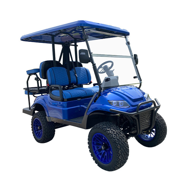 72 V 4 Passenger ESP 4 Wheel Electric Drive Motorized Street Legal Golf Cart