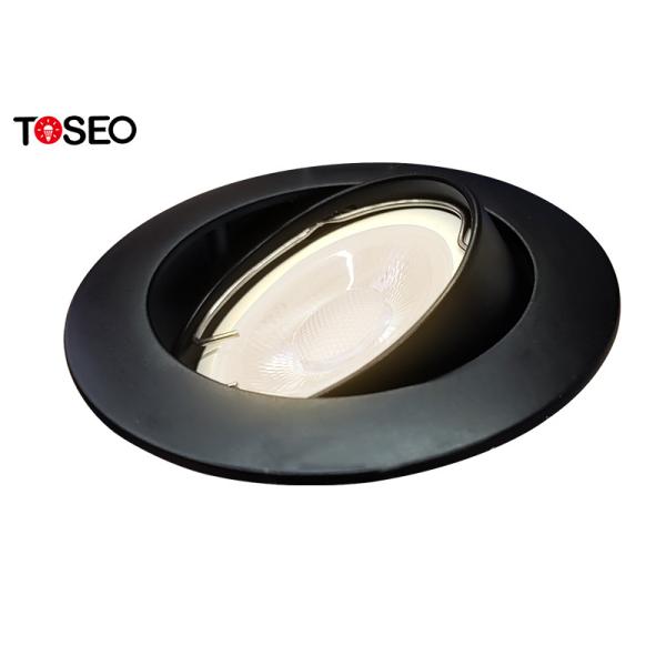 Buy cheap Die Casting Aluminum Gu10 Recessed Downlights Fixtures Adjustable Round from wholesalers
