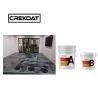 Buy cheap Poured High Solids Red Metallic Epoxy Floor Coating Smoothed Hardness from wholesalers