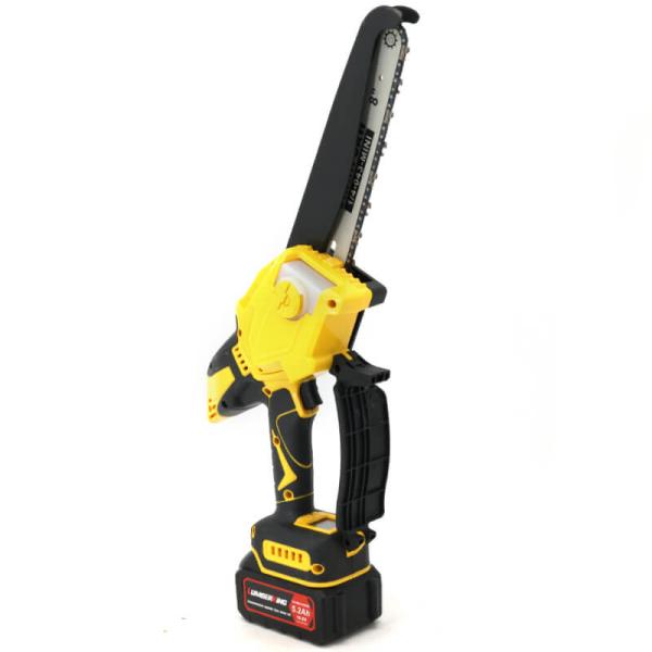 Buy cheap Mini 8 Inch Electric Cordless Chainsaw With Oil Pot 21v Battery Power Wood Cutting Electric Chain Saw from wholesalers
