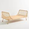 Buy cheap Rattan Cane Double Bed Frame Bedroom Furniture For Hotel Restaurant And Banquet from wholesalers