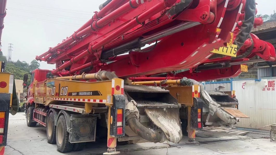 Perfect Good Condition 49m Concrete Pump Truck Best Selling Concrete Pump Price