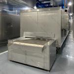 1000kg/h Automatic Tunnel Blast Freezer For Frozen Food Processing