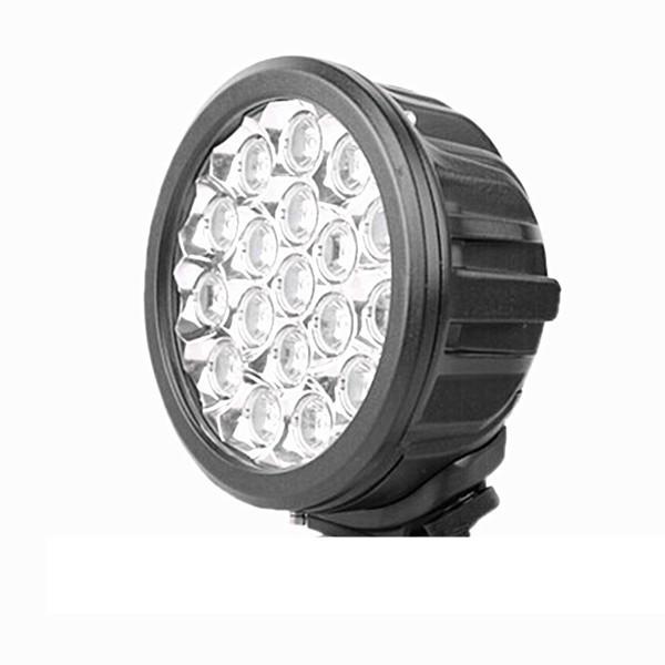 Buy cheap 7 Inch Round Outdoor LED Flood Lights 8100LM High Lumen 90w Super Bright from wholesalers