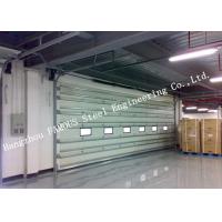 Buy cheap Vertically Opening Transparent Industrial Garage Doors With Flexible Curtain product