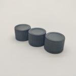 ISO9001 24 410 Screw Cap , Ribbed Wall Plastic Bottle Closures