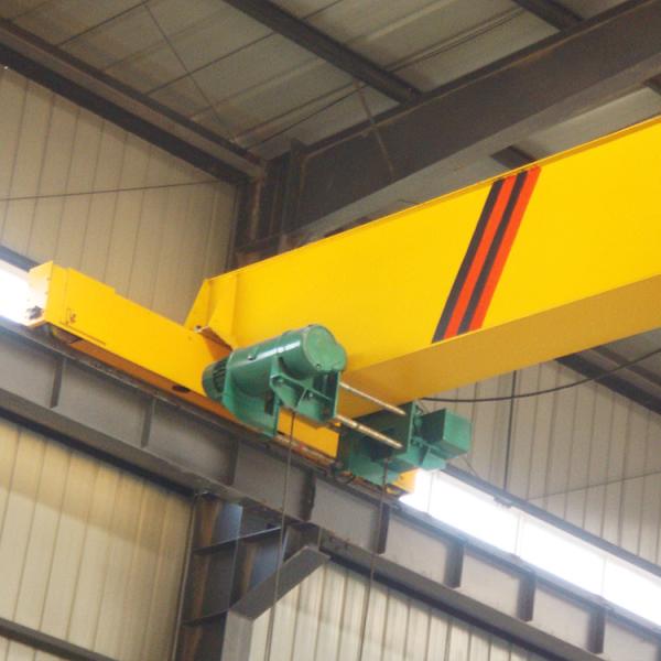 Remote Control Single Girder Bridge Travelling Overhead Crane European Style A3