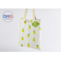 Buy cheap Popular Cotton Canvas Tote Bag Promotional Medium Size Anti Dust Washable product