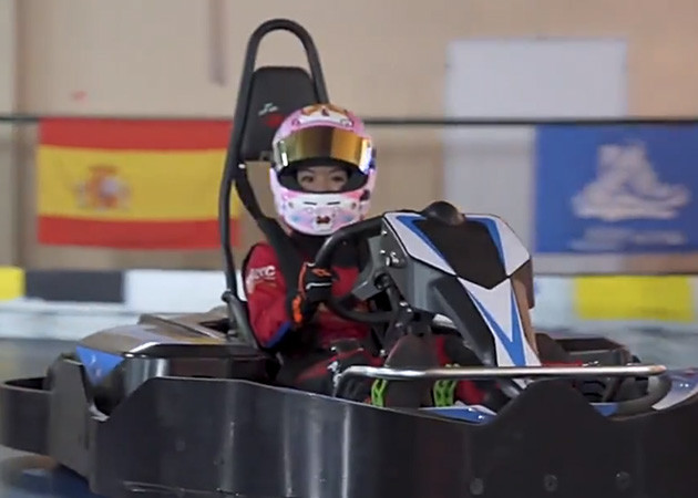 600W Entertainment Quarter Go Karts 1280*880*400mm Pro Racing Go Kart