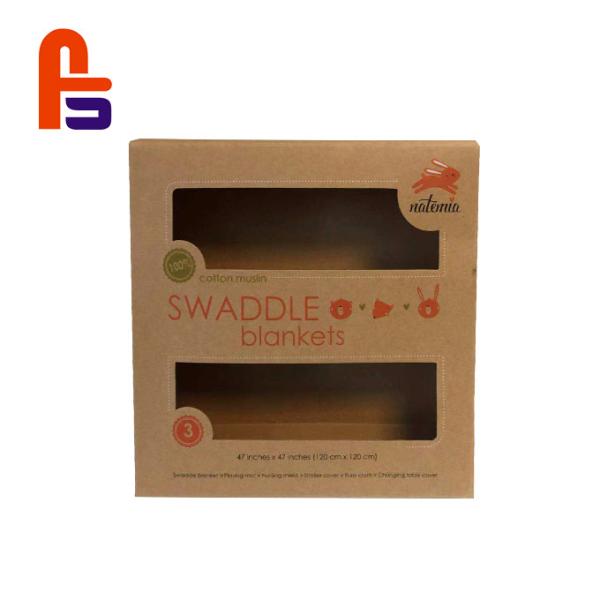 Buy cheap Custom Design Embossed UV Surface Treatment Kraft Paper Packaging Box from wholesalers