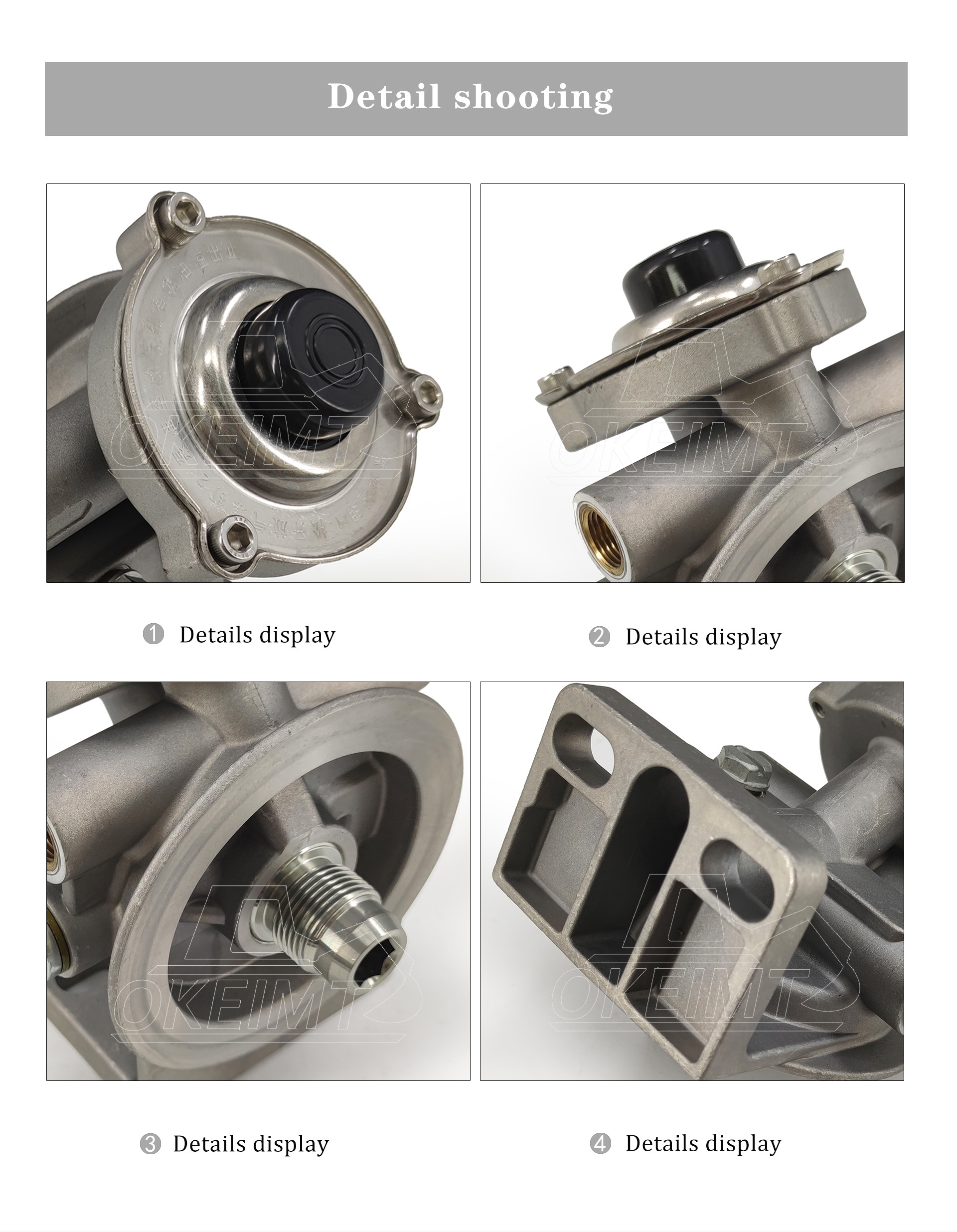 Diesel Fuel Filter Base R90P M16 Construction Machinery Hot Sale Oil Filter Head High-quality R90P-M16